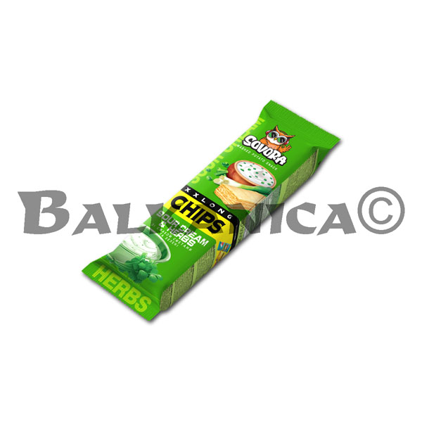 70 G CHIPS CREAM AND HERBS SOVORA