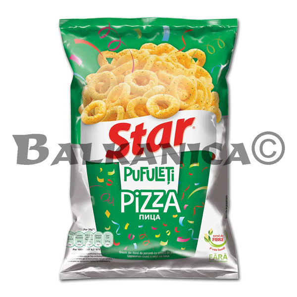 80 G GUSANITOS PIZZA STAR