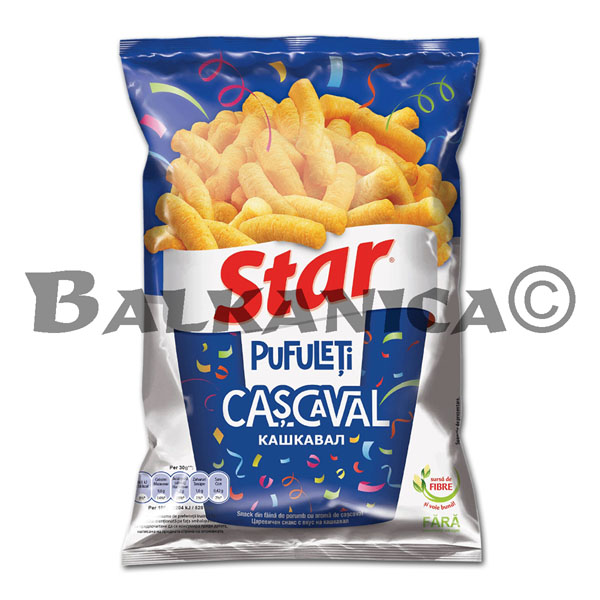 80 G GUSANITOS CON SABOR A QUESO CASCAVAL STAR