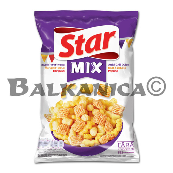 90 G GUSANITOS CON SABOR DE PIMIENTA YOGUR Y PIMENTON STAR