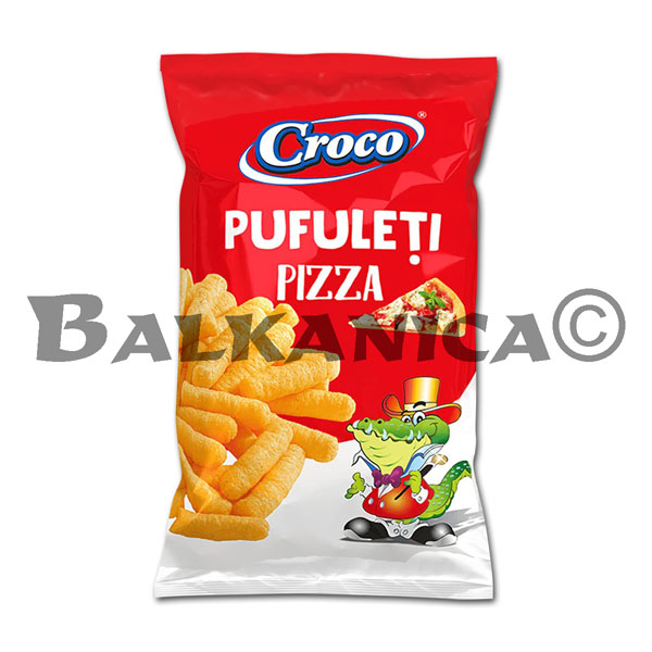 75 G CORN PUFFS WITH PIZZA CROCO