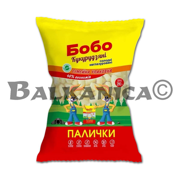 280 G CORN PUFFS SWEET BOBO