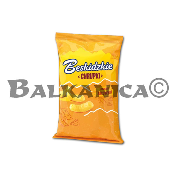 85 G SNACKS DE MAIZ BESKIDZKIE SABOR QUESO AKSAM