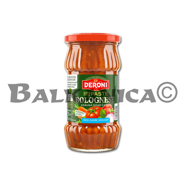 310 Г СОУС ДЛЯ ПАСТЫ БОЛОНЬЕЗЕ ДЕРОНИ