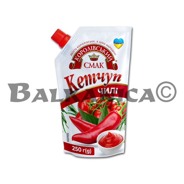 250 G KETCHUP CHILI KOROLІVSKIY SMAK