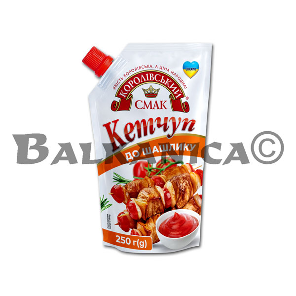 250 G KETCHUP PARA PINCHOS KOROLІVSKIY SMAK