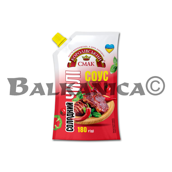 180 G SALSA DULCE CHILE KOROLІVSKIY SMAK