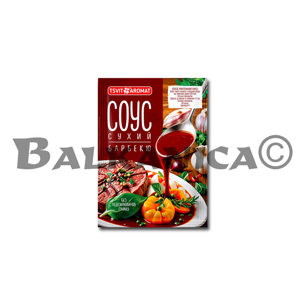 35 G SALSA DESHIDRATADA BARBACOA TSVIT AROMAT