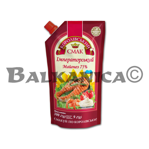 300 G MAYONESA IMPERATORSKY 75% KOROLIVSKIY SMAK