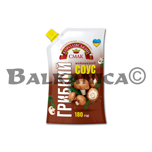 180 G SALSA MAYONESA CHAMPIÑON KOROLІVSKIY SMAK