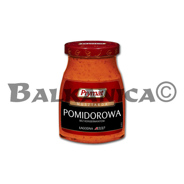185 G MOSTAZA CON TOMATE PRYMAT 185 G MOSTAZA CON TOMATE PRYMAT