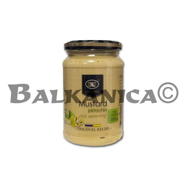 350 G MOSTAZA CON PISTACHOS BXC