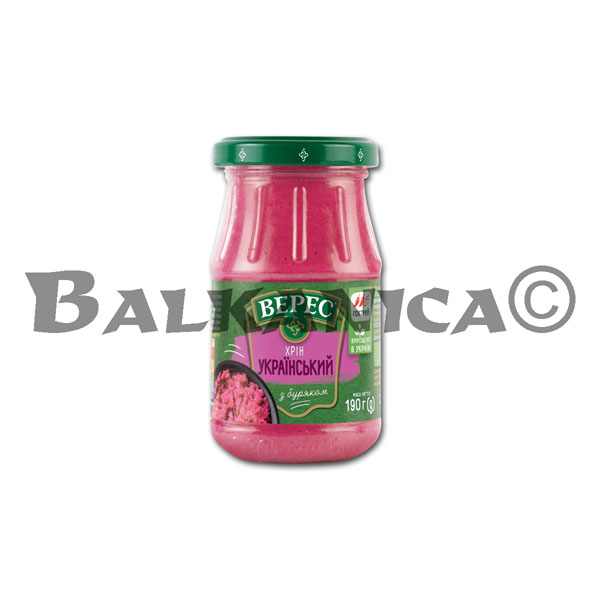 190 G HORSERADISH UKRAINIAN VERES