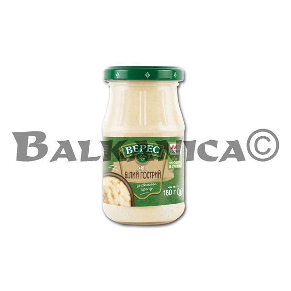 180 G HORSERADISH WHITE SPICY VERES