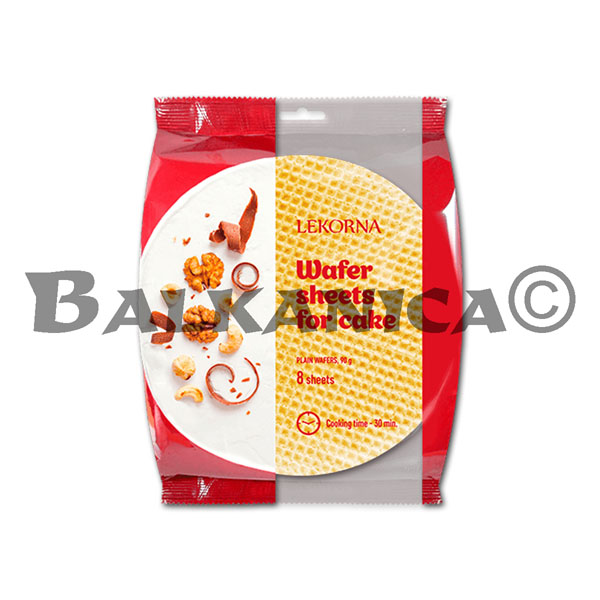 90 Г КОРЖЫ ВАФЕЛЬНЫЕ ЛЕКОРНА