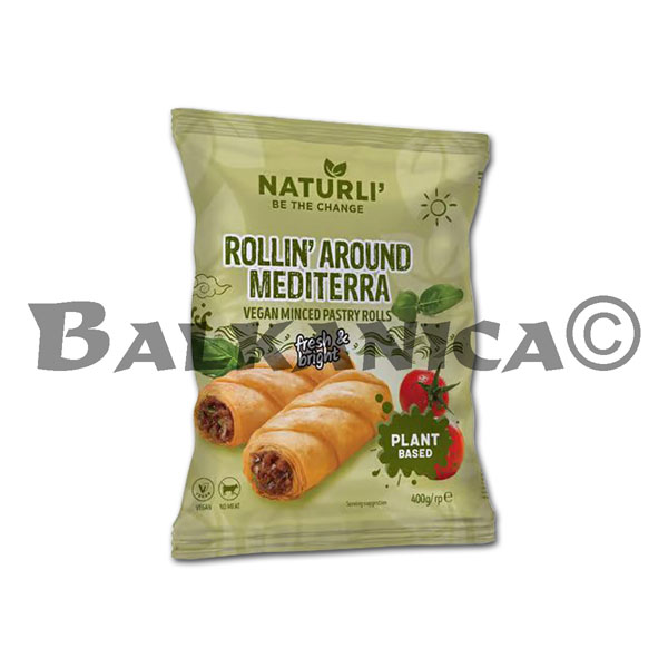 400 G RULOURI CU UMPLUTURA PE BAZA DE SOIA IN STIL MEDITERANEAN NATURLI 400 G RULOURI CU UMPLUTURA PE BAZA DE SOIA IN STIL MEDITERANEAN NATURLI