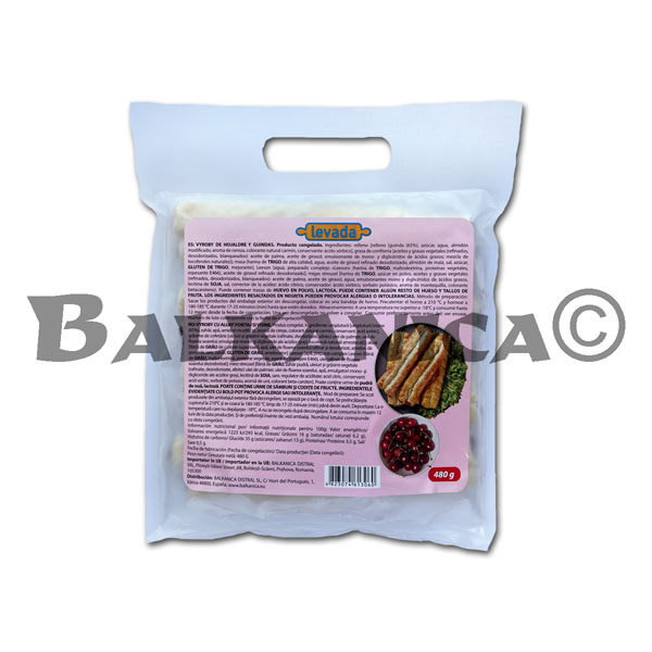 480 G CIASTO FRANCUSKIE NADZIENIEM Z WISNIAMI LEVADA