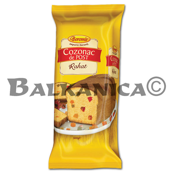 500 G MONA DE PASCUA DE CUARESMA CON DELICIA TURCA BOROMIR 500 G MONA DE PASCUA DE CUARESMA CON DELICIA TURCA BOROMIR