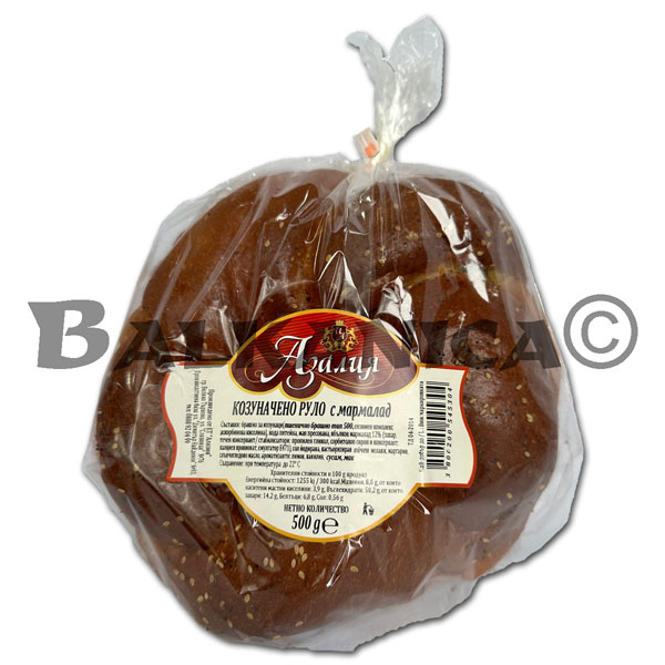 500 G MONA DE PASCUA MERMELADA AZALIYA
