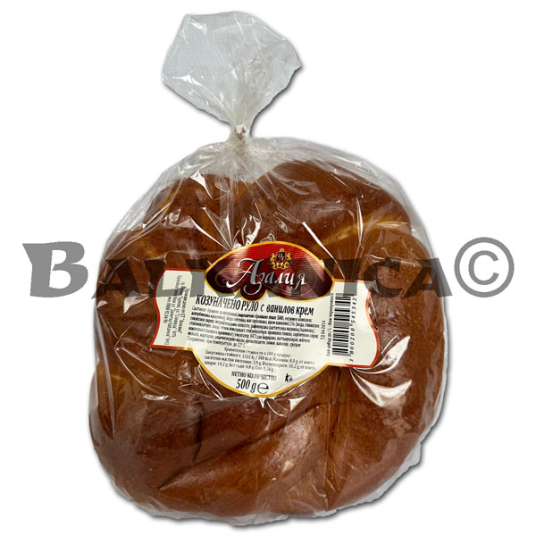 500 G MONA DE PASCUA CREMA DE VAINILLA AZALIYA
