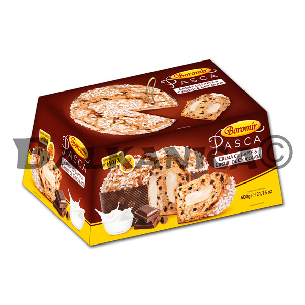 500 G BABKA WIELKANOCNA ZE SMIETANA I CZEKOLADA BOROMIR