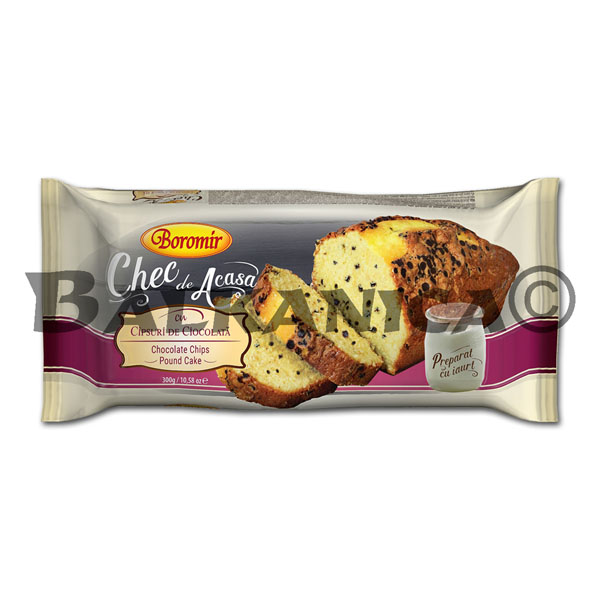 300 G BIZCOCHO CASERO CON COPOS DE CHOCOLATE BOROMIR 300 G BIZCOCHO CASERO CON COPOS DE CHOCOLATE BOROMIR