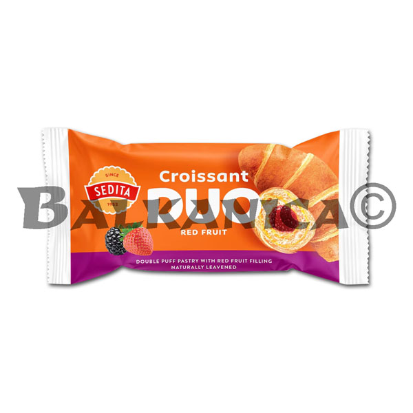 50 G CROISSANT DUO FRUTOS ROJOS SEDITA