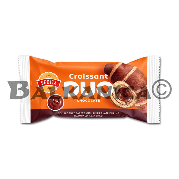 50 G CROISSANT DUO CHOCOLATE SEDITA