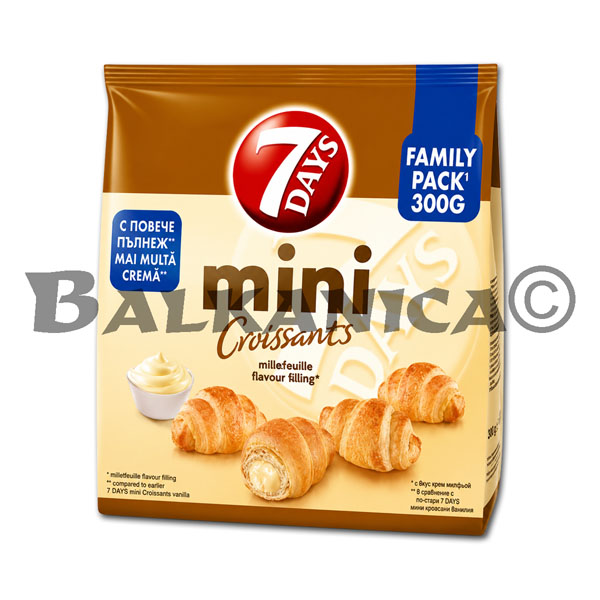 300 G CROISSANT MINI MILFEY 7 DAYS