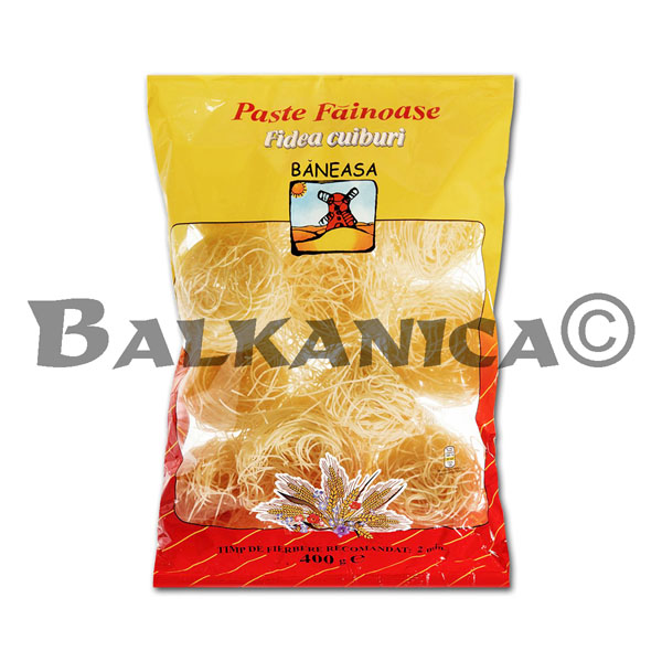 400 G FIDEOS NIDOS BANEASA