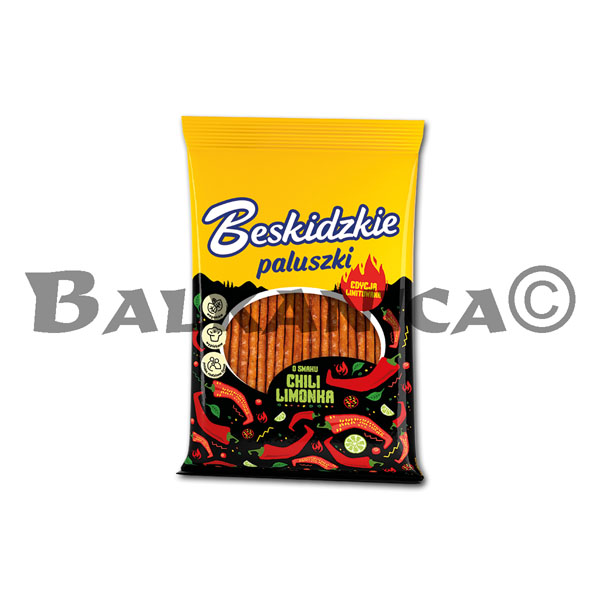 60 G PALITOS BESKIDZKIE SABOR CHILLI Y LIMA AKSAM