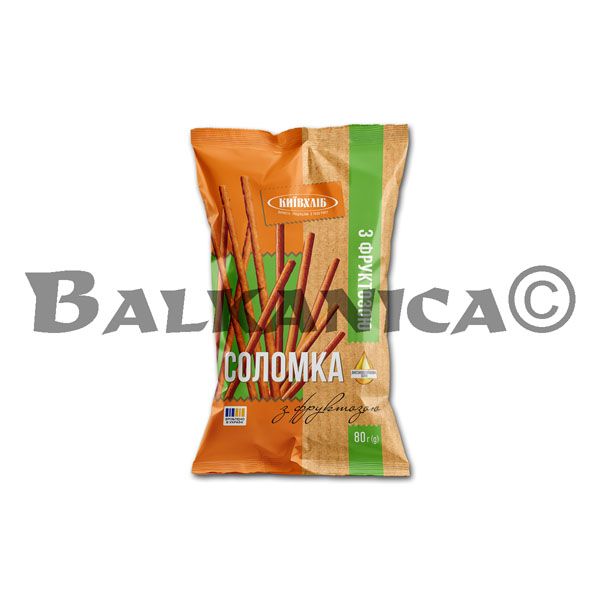 80 G DRY STICKS WITH FRUCTOSE KYIVHLIB