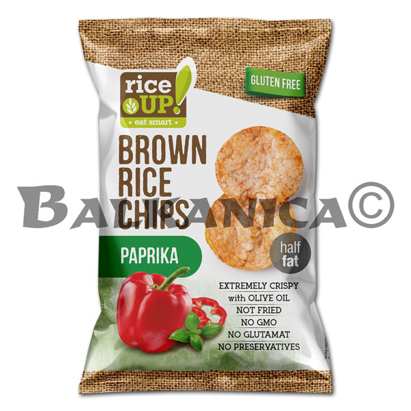 60 GR CHIPS PIMIENTO ROJO RICE UP 60 GR CHIPS PIMIENTO ROJO RICE UP