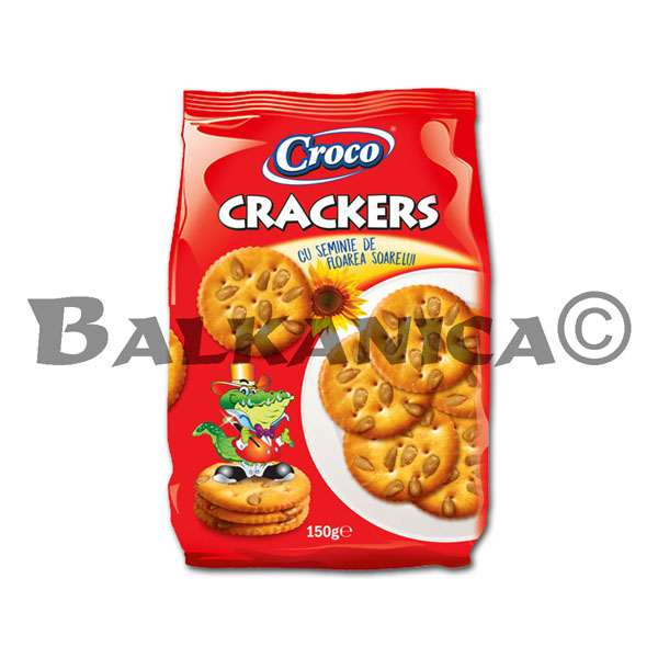 150 G GALLETAS CON PIPAS DE GIRASOL CROCO 150 G GALLETAS CON PIPAS DE GIRASOL CROCO