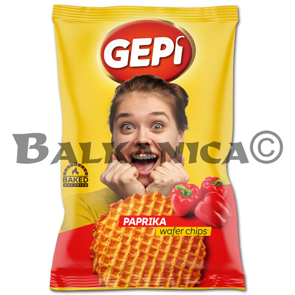 65 GR CHIPS PIMIENTO ROJO GEPI 65 GR CHIPS PIMIENTO ROJO GEPI
