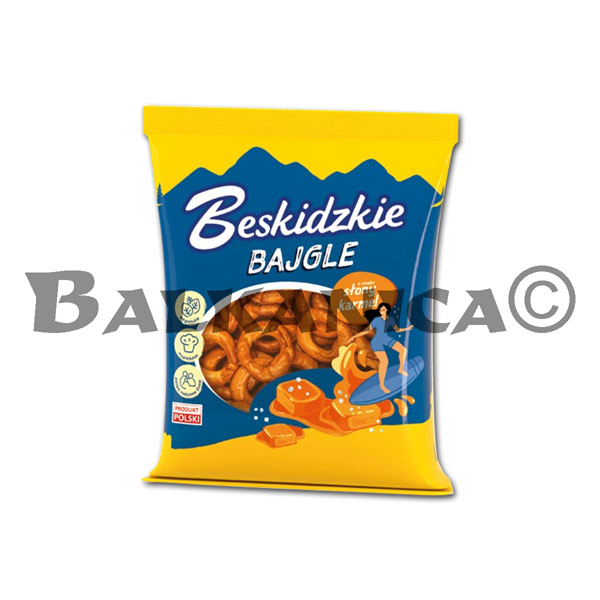 200 G ROSQUILLETAS BESKIDZKIE CON CARAMEL SALADO AKSAM