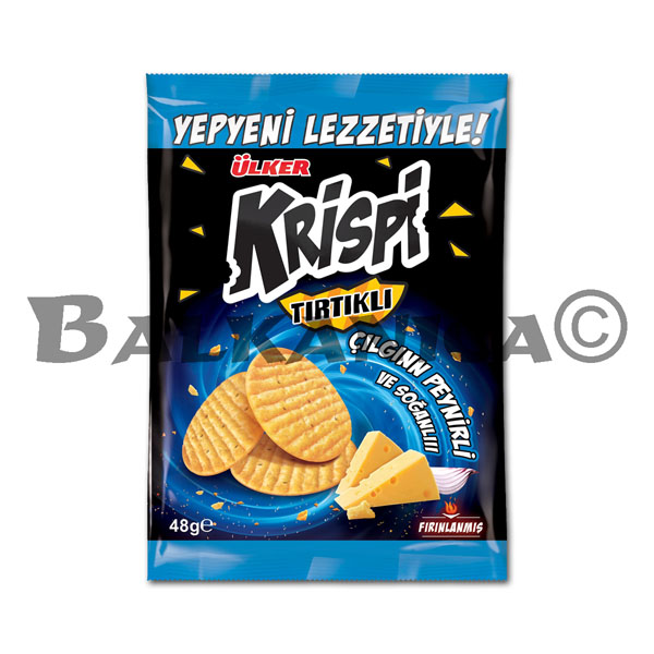 48 G CRACKERS CHEESE AND ONION KRISPI 48 G CRACKERS CHEESE AND ONION KRISPI