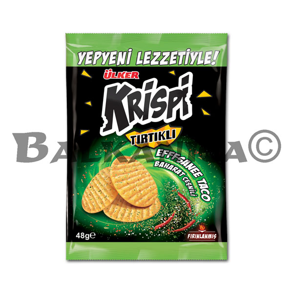 48 G CRACKERS TACO CONDIMENT KRISPI 48 G CRACKERS TACO CONDIMENT KRISPI