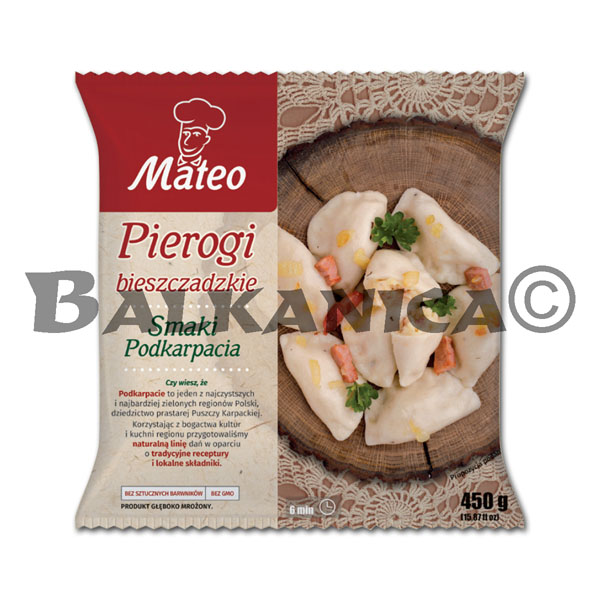 450 GR PIEROGI BIESZCZADZKIE MATEO 450 GR PIEROGI BIESZCZADZKIE MATEO