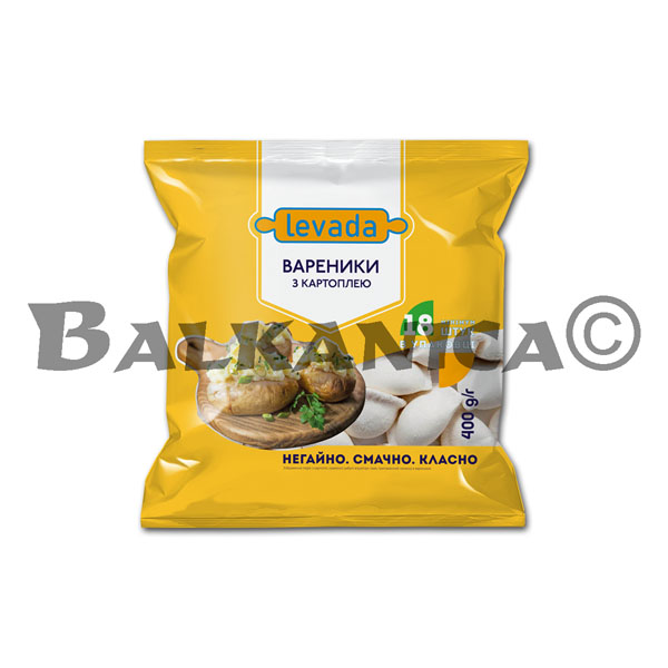 400 G EMPANADILLAS VARENIKI CON PATATAS LEVADA 400 G EMPANADILLAS VARENIKI CON PATATAS LEVADA