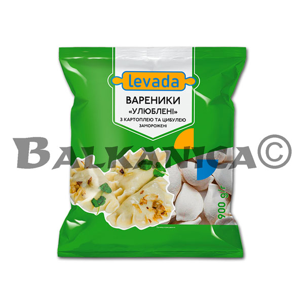 900 G VARENIKI ULYUBLENІ Z KARTOPLEYU TA TSYBULEYU LEVADA 900 G VARENIKI ULYUBLENІ Z KARTOPLEYU TA TSYBULEYU LEVADA