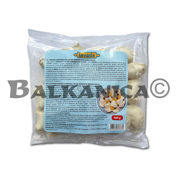 400 G VARENIKI Z SYROM SOLODKYM LEVADA