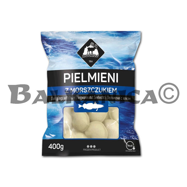 450 G RAVIOLI (PIELMIENI) CON MERLUZA MOOROZ 450 G RAVIOLI (PIELMIENI) CON MERLUZA MOOROZ