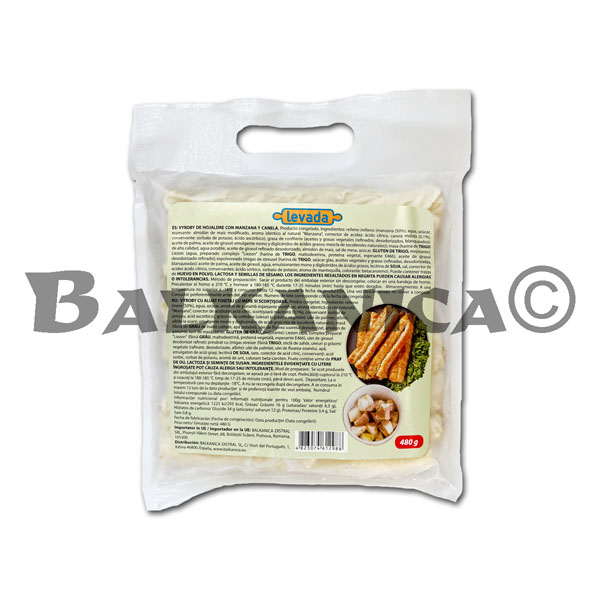 480 G CIASTO FRANCUSKIE Z NADZIENIEM JABLKOWYM I CYNAMONOWYM LEVADA