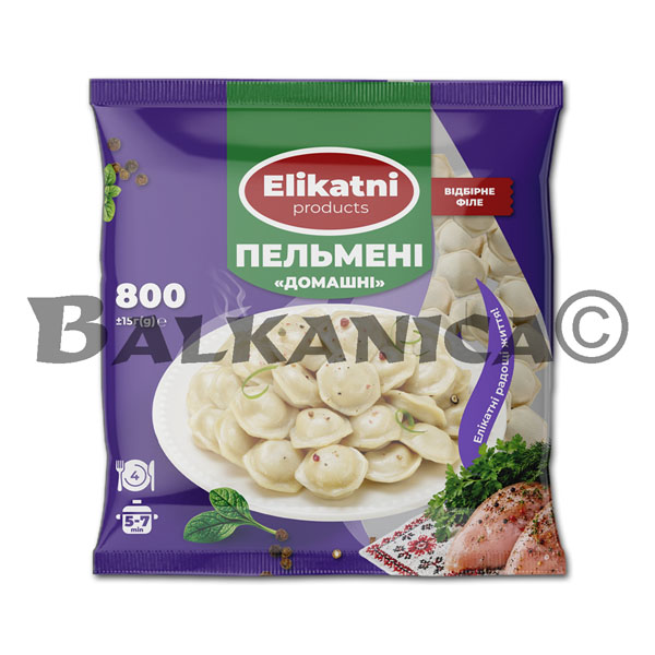 800 G RAVIOLI (PELMENI) CASEROS ELIKATNI