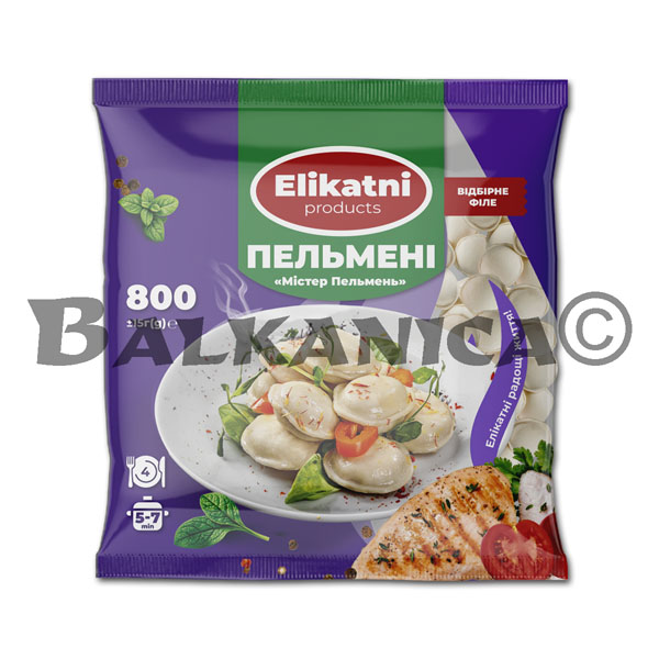 800 G RAVIOLI (PELMENI) MISTER PELMEN ELIKATNI