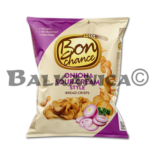 120 G BREAD CRISPS SOUR CREAM AND ONION BON CHANCE 120 G BREAD CRISPS SOUR CREAM AND ONION BON CHANCE