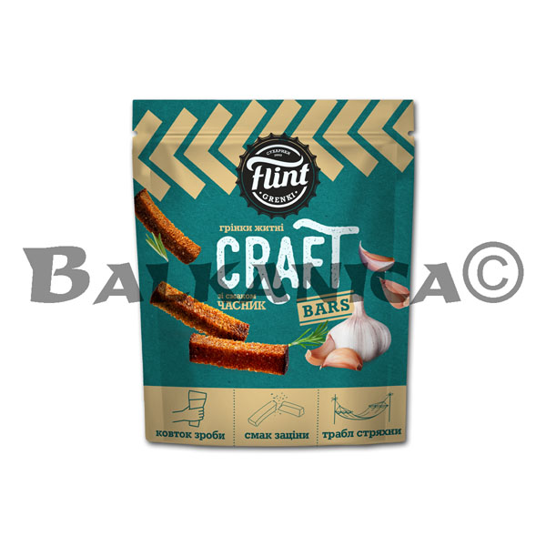 80 G CROUTONS GARLIC CRAFT FLINT