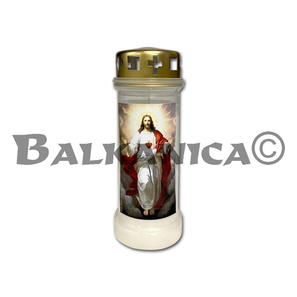 VELA CON TAPA