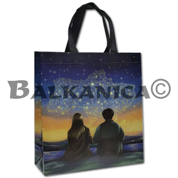 ПАКЕТ ЗАКАТ СО ЗВЕЗДАМИ 29 X 33 X 10 СМ